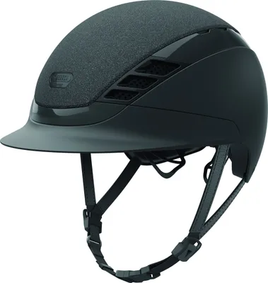 Produktbild von ABUS Pikeur Reithelm Airluxe Supreme Glam Black M
