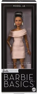 Immagine prodotto di Poupée - BARBIE - Basics JJX27 - Abito asimmetrico - Accessori inclusi - Base inclusa