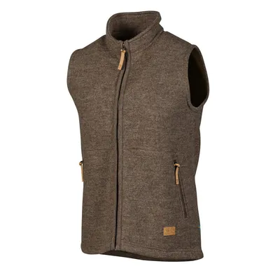 Immagine prodotto di Gilet senza maniche Ivanhoe NLS Barley Muskatnuss da uomo in lana - Marrone