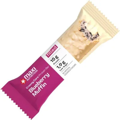 Produktbild von Maxi Nutrition Creamy Core Protein Bar Blueberry Muffin 45g
