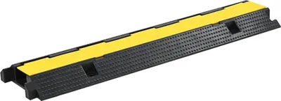 Obrázok produktu pre vidaXL Káblové mostíky 2 ks 1 kanálový gumový 100 cm