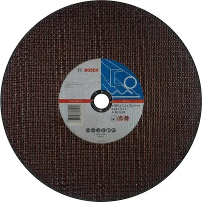 Zdjęcie produktu dla Bosch A 30 S BF, Tarcza tnąca, Środek płaski, Metal, Bosch, 2,54 cm, 35,5 cm