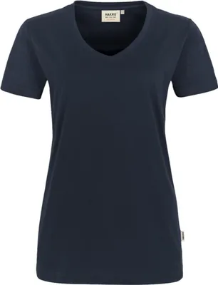 Image de T-shirt femme V Performance - encre - taille M