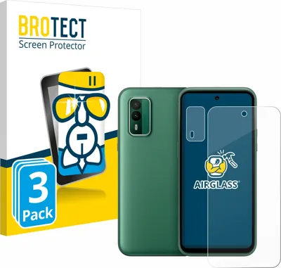Produktbild von 3x BROTECT Schutzglas für Nokia XR21 (Display+Kamera) Schutzfolie Panzer Folie Glas Display Schutz klar