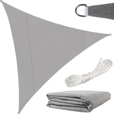Produktbild von GARDLOV 23141 Sonnensegel 4x4x4 m grau