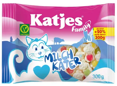 Produktbild von Katjes Family Milchkater 300g