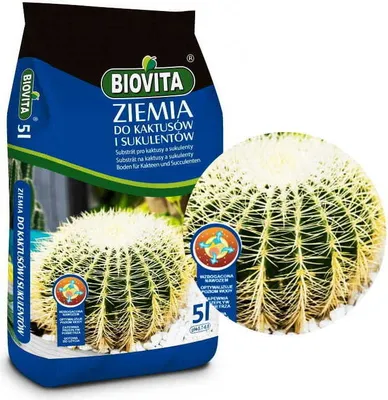 Produktbild von Biovita Zemina pre kaktusy a sukulenty 5l