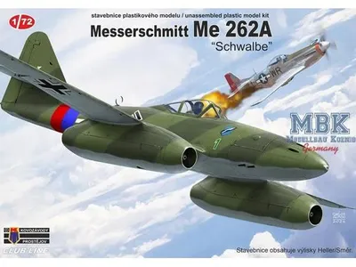 Obrázok produktu pre Kovozavody Prostejov KPM-CL7216, Messerschmitt Me 262A, prezývka "Schwalbe"