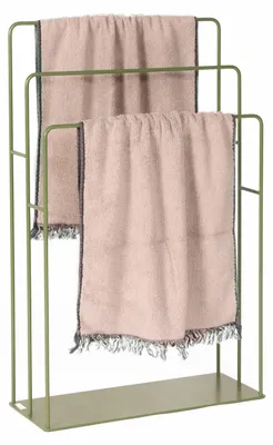 Produktbild von MyWIRE Handtuchhalter freistehend "Enns" - grün