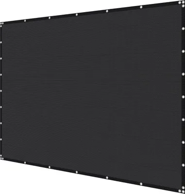 Obrázok produktu pre 90 % slnečná clona na ochranu súkromia 8 x 12 ft pre terasu a záhradu (čierna)