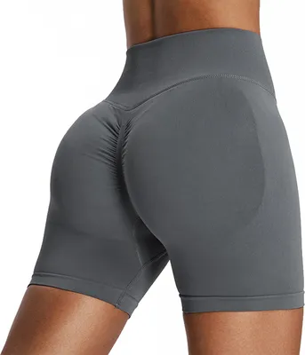 Produktbild von INF High-Waist-Yoga-Shorts mit Etikett S