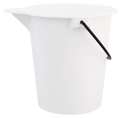 Immagine prodotto di Secchio da 10 litri, LDPE, bianco