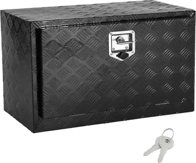 Zdjęcie produktu dla Skrzynia narzędziowa podwoziowa aluminiowa 91×35×40cm wodoodporna zamek