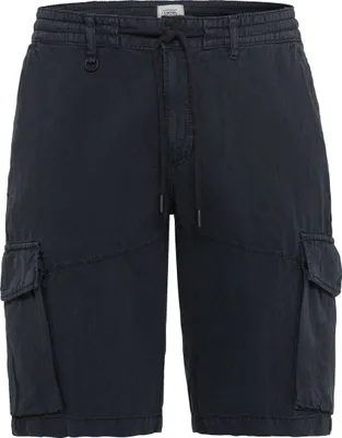 Produktbild von Camel Active 496055-1F08 Leichte Cargoshorts Im Baumwoll-Leinen-Mix, Größe:35, Farbe:night blue