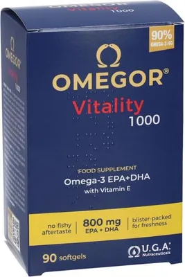 Productafbeelding van OMEGOR VITALITY 1000, 90 capsules