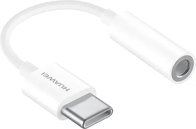Immagine prodotto di Adattatore originale Huawei, adattatore per cuffie, da USB-C a jack, CM20, bianco