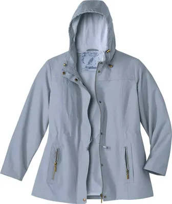 Image de Atlas for Women - Parka coupe-vent pour femme AF2070 (42-44) (bleu)