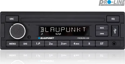 Produktbild von Blaupunkt Freiburg 200, 1 DIN Autoradio mit Geringer einbautiefe, USB Anschluss und High Grade Automotive Tuner