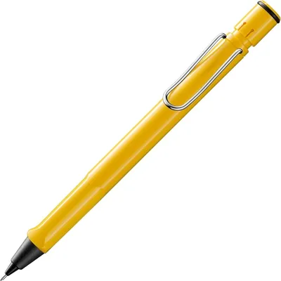 Produktbild von LAMY Druckbleistift Safari GELB mit Mine 0,5mm und Radiergummi