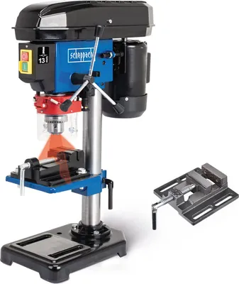 Produktbild von Scheppach Tischbohrmaschine DP16VLS Standbohrmaschine Säulenbohrmaschine | Bohrfutter 1,5-13mm | 50mm Bohrhub | 500W Leistung | 600-2600 min-1 | Laser
