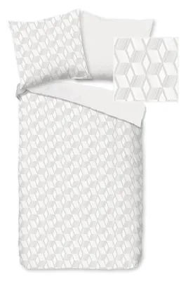 Productafbeelding van Pure Dekbedovertrek "Gouda" - Off-Wit - (135x200 cm) - 100% Polyester