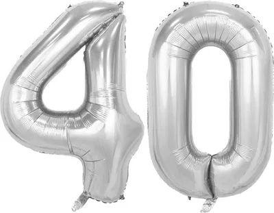 Zdjęcie produktu dla Zestaw - balon foliowy - srebrny/32 cale - 4 + 0