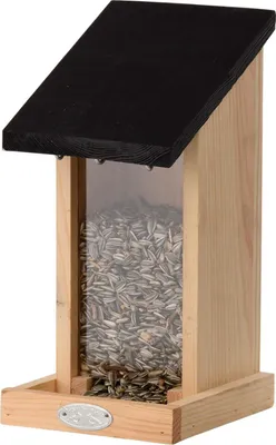 Produktbild von Esschert Design Vogelfutterspender - Wandhalterung - Holz - 29 cm