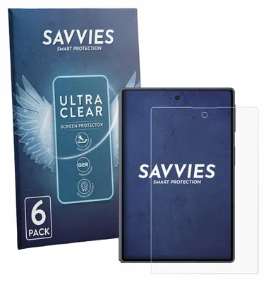 Produktbild von 6x Für Samsung Galaxy Z Fold 8 Schutzfolie Savvies Displayschutz Display Schutz Folie Klar Transparent