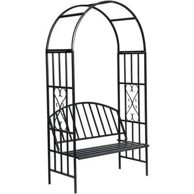 Obrázok produktu pre Pergola s ružami, čierna