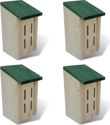 Produktbild von Schmetterlingshaus 14 x 15 x 22 cm 4er-Set