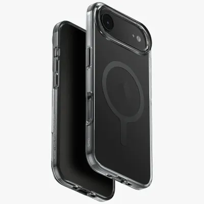 Produktbild von UNIQ Clario Etui für iPhone Air Magclick Charging schwarz