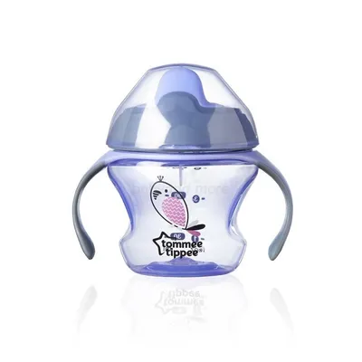 Produktbild von Tommee Tippee First Sippee Cup, Trinkbecher, 4 Monat( e), Violett, Kunststoff, Junge/Mädchen, 150 ml