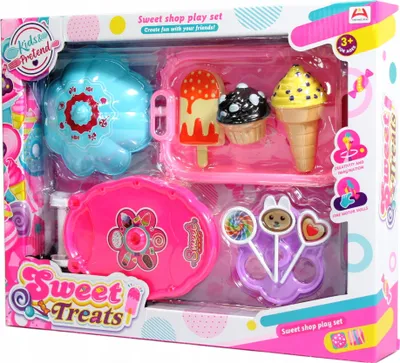 Zdjęcie produktu dla WÓZEK ZE SŁODYCZAMI Lodziarnia sklep LODY