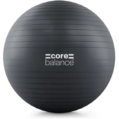 Produktbild von Platzsparender Gymnastikball mit Luftpumpe 55-85cm