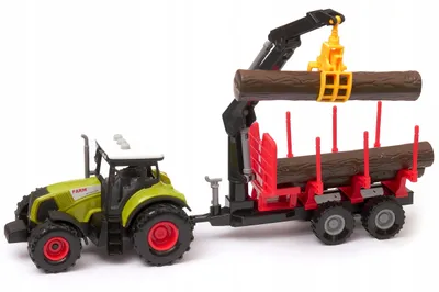 Produktbild von Dromader Traktor mit Holzanhänger, Licht und Sound