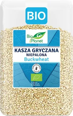 KASZA GRYCZANA NIEPALONA BEZGLUTENOWA BIO 2 kg - BIO PLANET