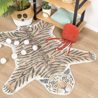 Zdjęcie produktu dla Volero - Dywan dziecięcy - Wild Tiger - 80x160 cm