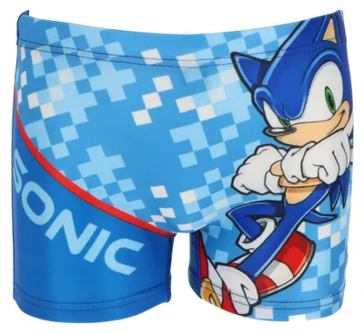 Image de Boxer de bain Sonic - Bleu clair