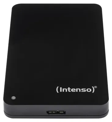 Produktbild von Intenso 6023580 Memory Drive 2TB Externe Festplatte inklusive Tasche, 6,4 cm (2,5 Zoll), 5400rpm, 8MB Cache, USB 3.0) schwarz