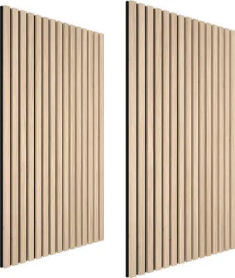 Produktbild von tectake® Akustikpaneele Sonic Wall Holzoptik in Eiche hell je 60 x 120 x 2,1 cm, Größe flexibel anpassbar