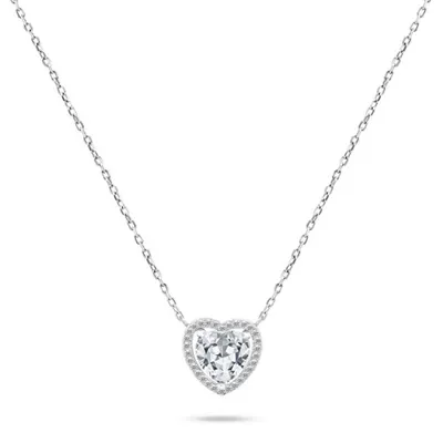 Immagine prodotto di Collana in argento con cuore scintillante NCL70W