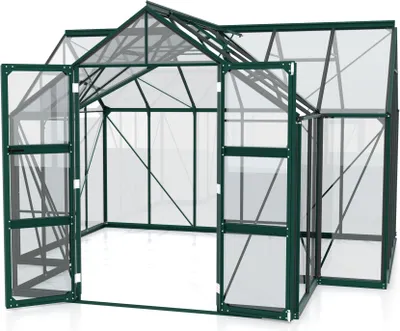 Produktbild von Vitavia Gewächshaus "Clarus" smaragd 13 m² 3 mm ESG