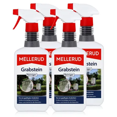 Produktbild von 4x Mellerud Grabstein Reiniger 500 ml