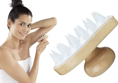 Produktbild von Wellness Massagebürste 2in1