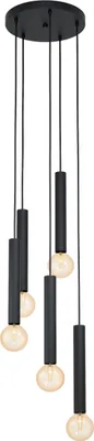 Immagine prodotto di Lampada a sospensione Cortenova nero 5 luci