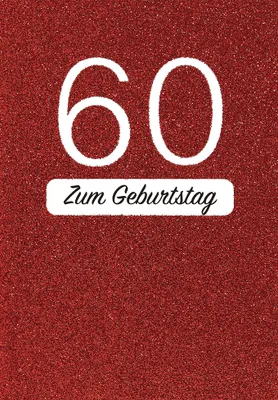 Produktbild von 60 Geburtstag Glückwunschkarte im Format 115x17cm mit Umschlag