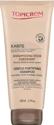 Produktbild von Topicrem Karité Gentle Fortifying Shampoo Stärkungsshampoo für schwaches Haar 200 ml