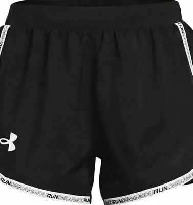 Produktbild von Under Armour Fly By 2.0 Brand Black/White Laufshorts