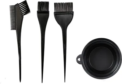Produktbild von Haarfärbeset - 4-teiliges Friseursset - Farbset