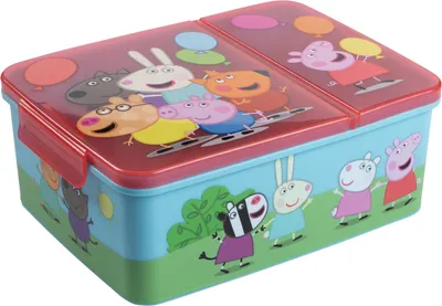 Zdjęcie produktu dla P:OS Brotdose 2geteilt Peppa Pig 113889 4043891375648